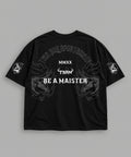 Polera Oversize Be a Maister Negra – espalda