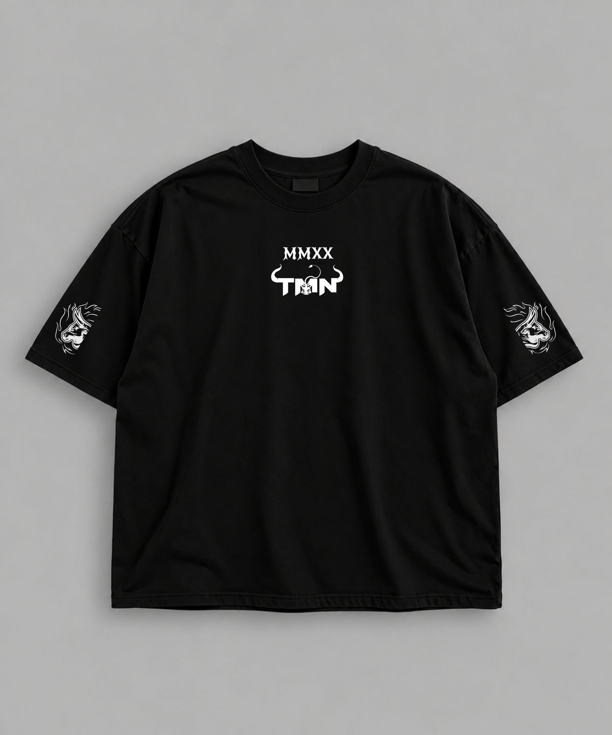 Polera Oversize Be a Maister Negra – frente