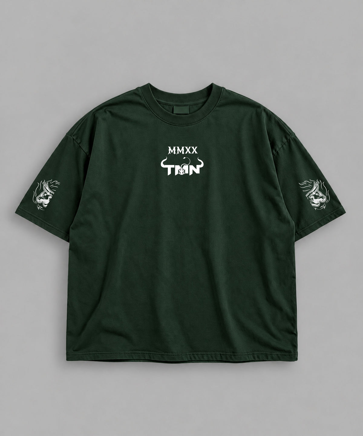 Polera Oversize Be a Maister Verde – frente
