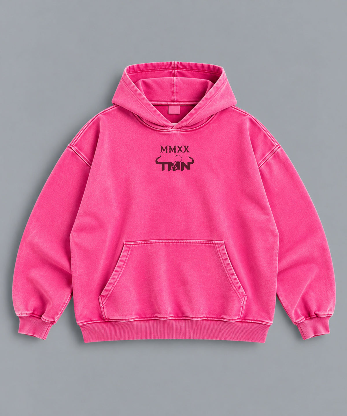 Polerón Oversize Be a Maister Fucsia – frente