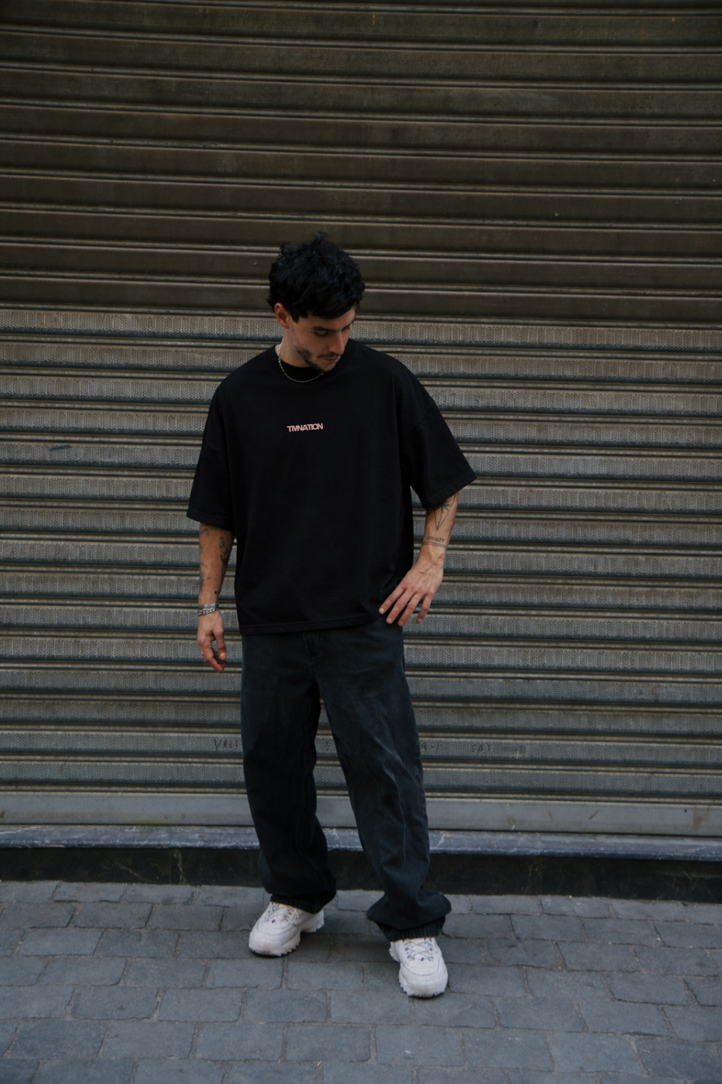 POLERA TMNATION BOXYBLACK