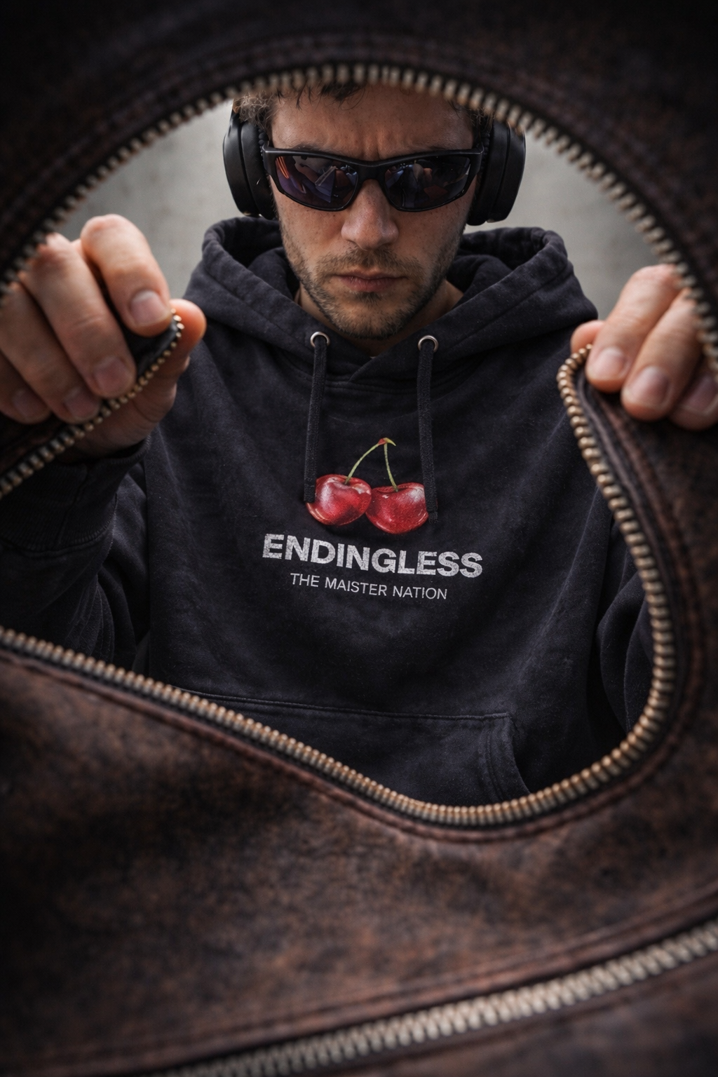 ENDINGLESS Gratitude Hoodie negro