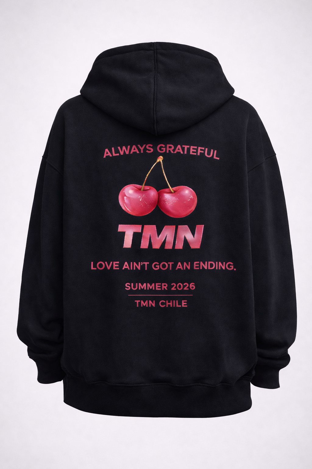 ENDINGLESS Gratitude Hoodie negro