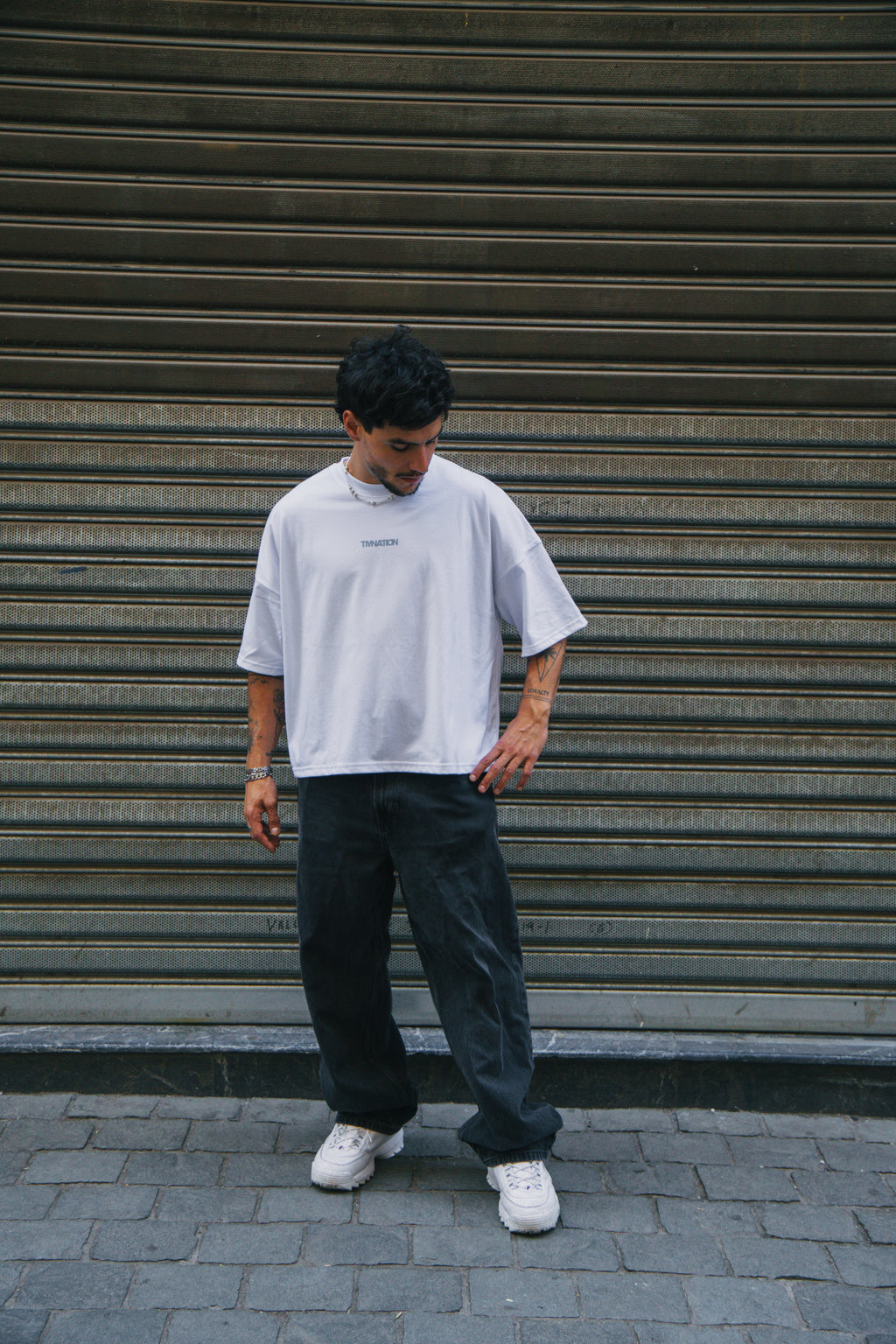 POLERA TMNATION BOXYWHITE