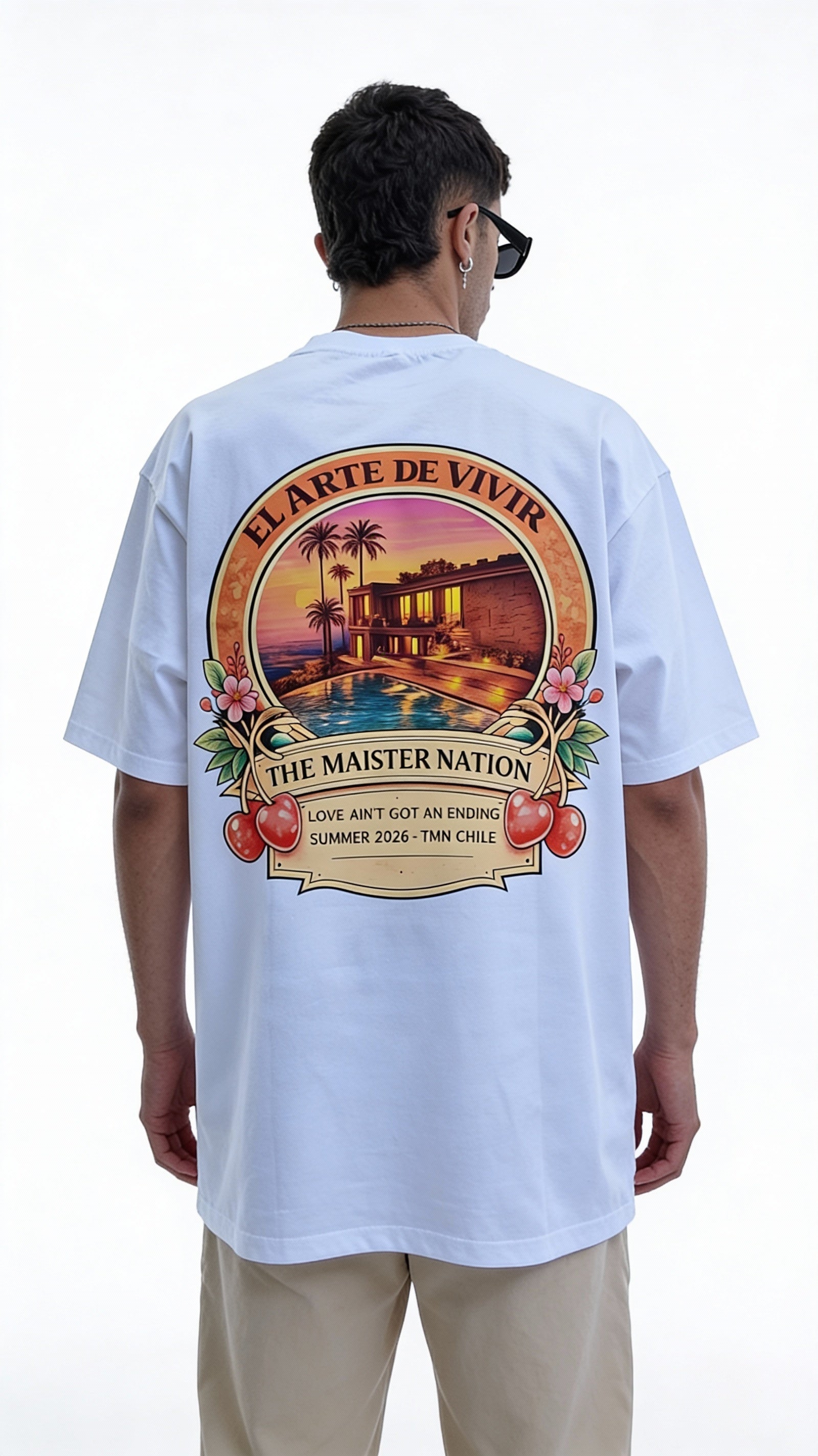 El Arte de Vivir Oversize  White