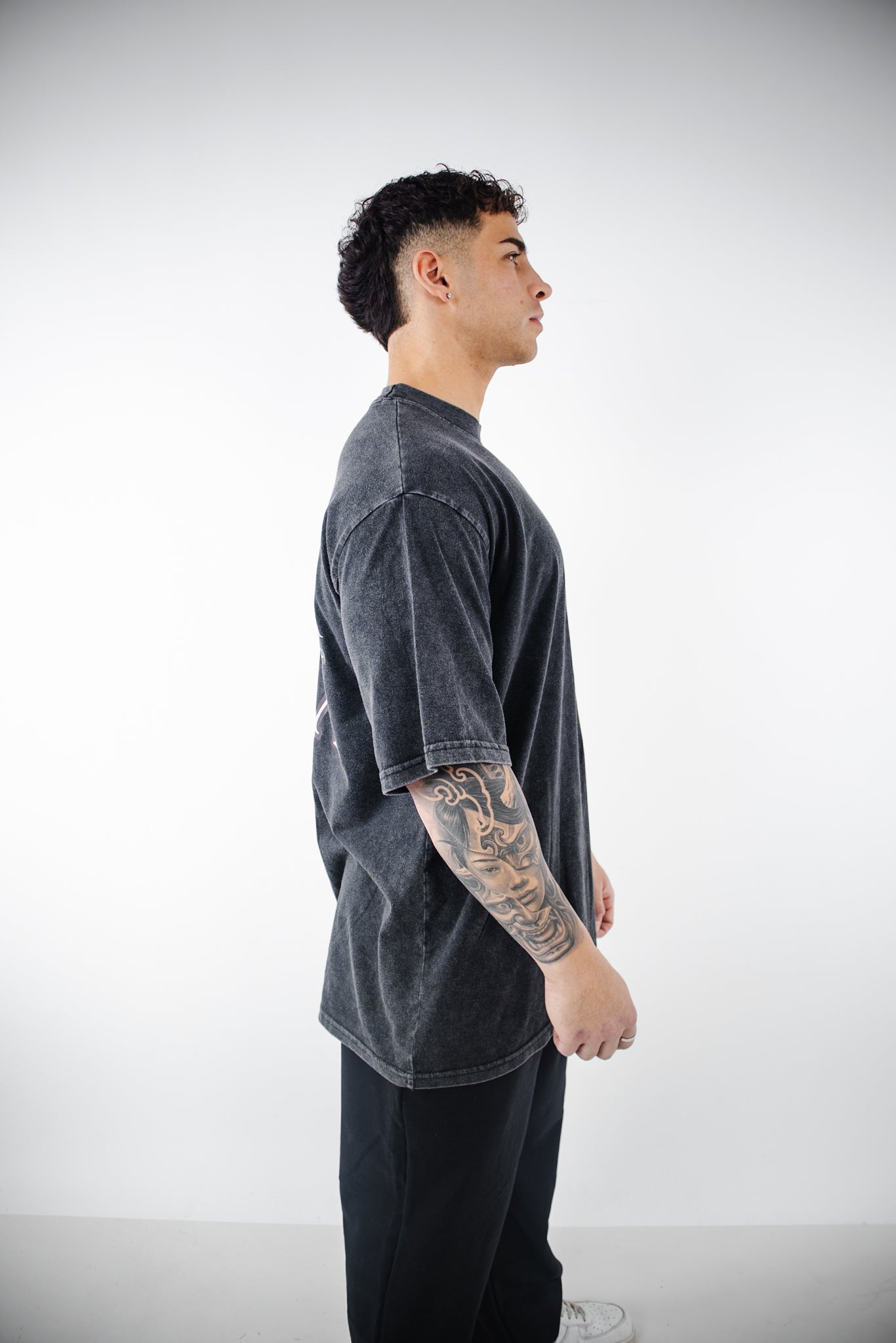 Polera Oversize Chapter XXX - Acid Wash