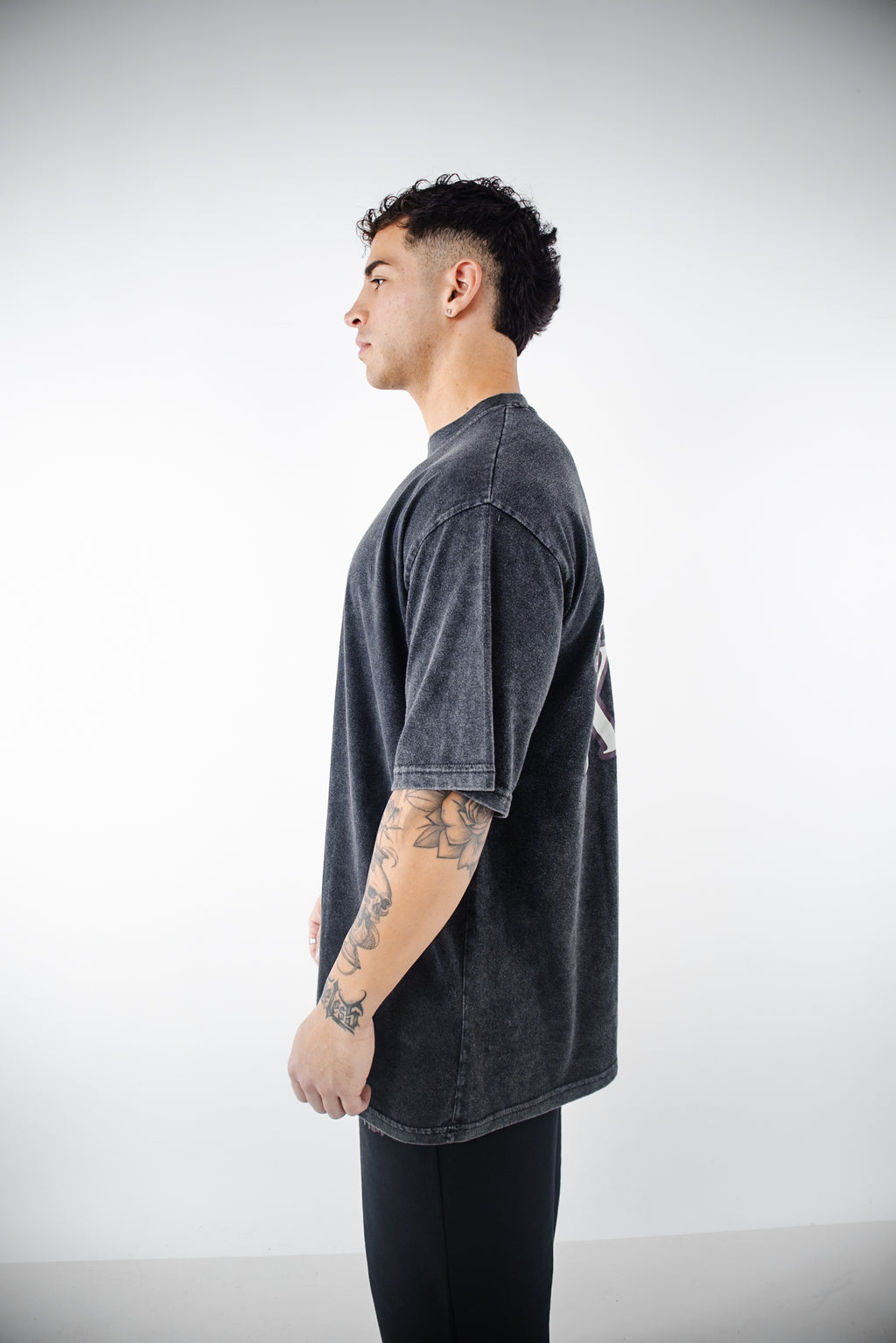 Polera Oversize Chapter XXX - Acid Wash