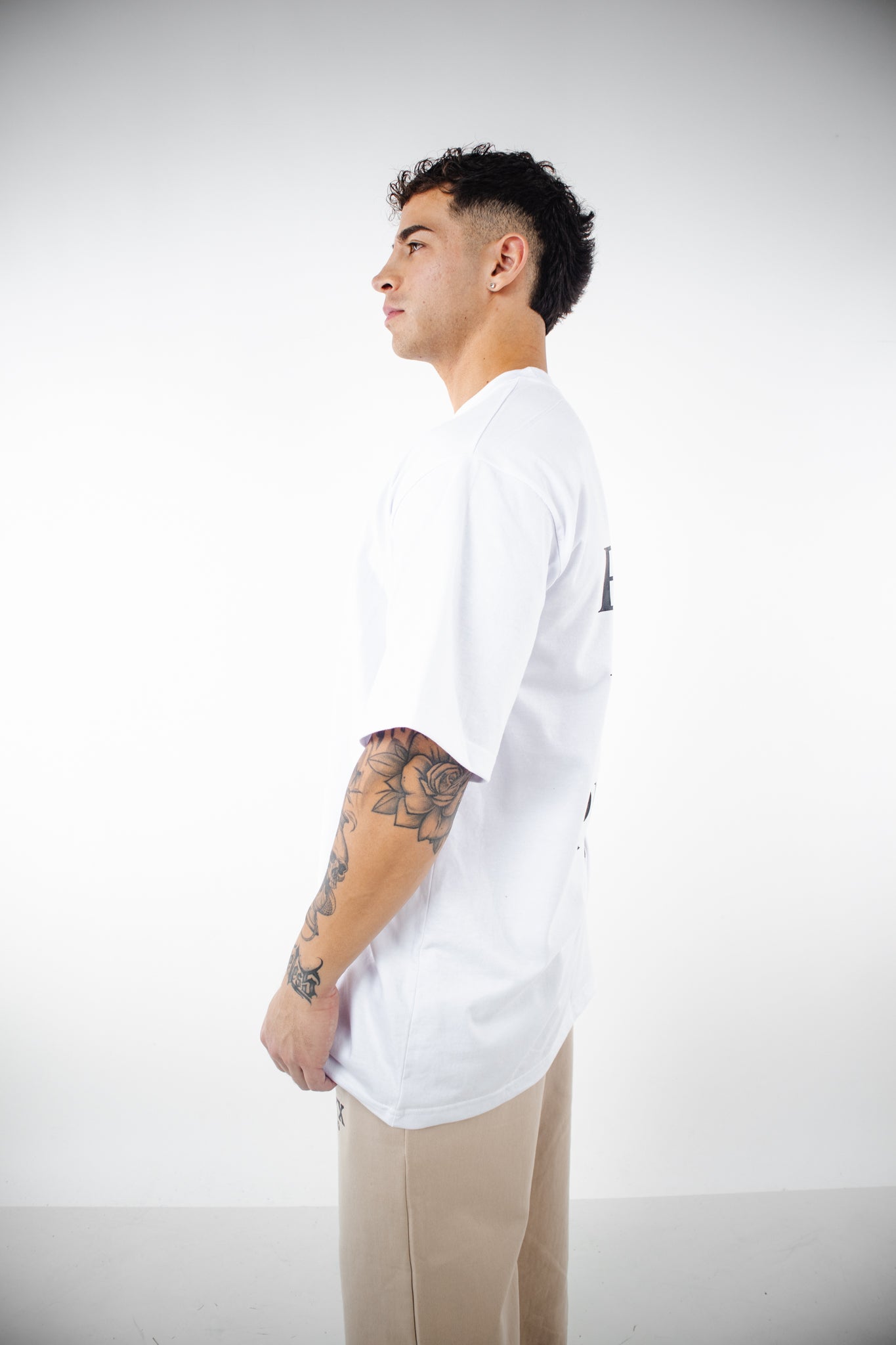 Polera Oversize Enter Your Prime - Blanca