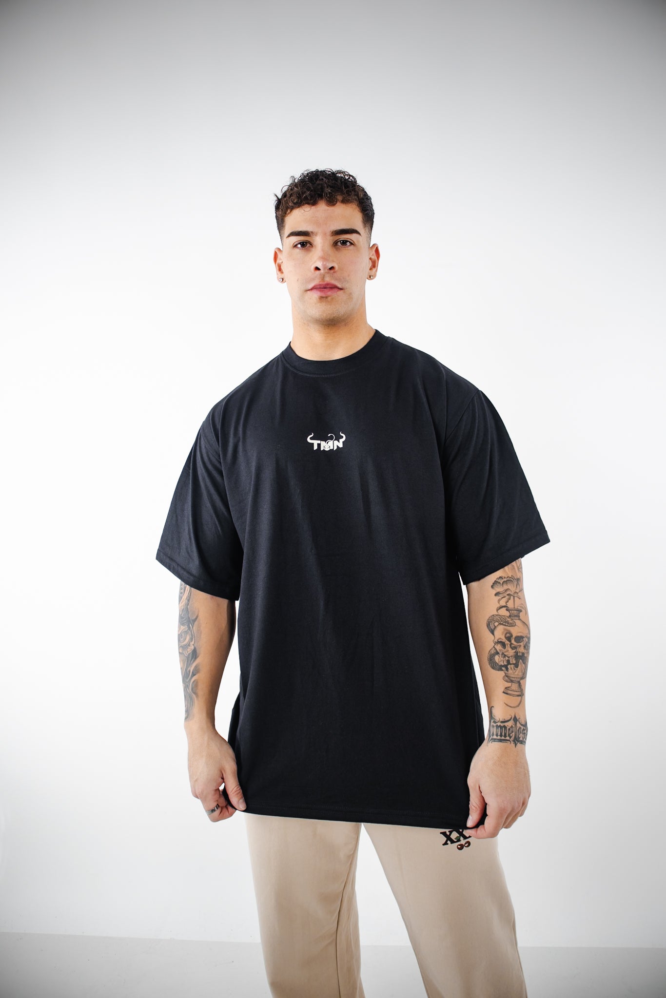Polera PSM Cherry Negra Hombre