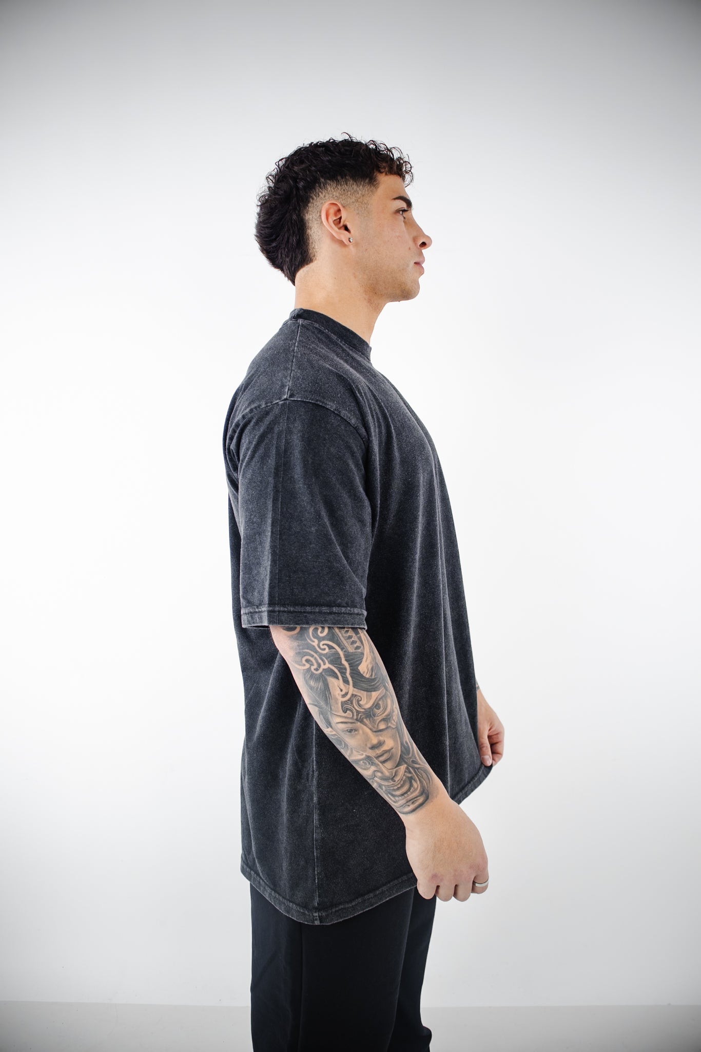Polera PSM Esencial Acid Wash Hombre