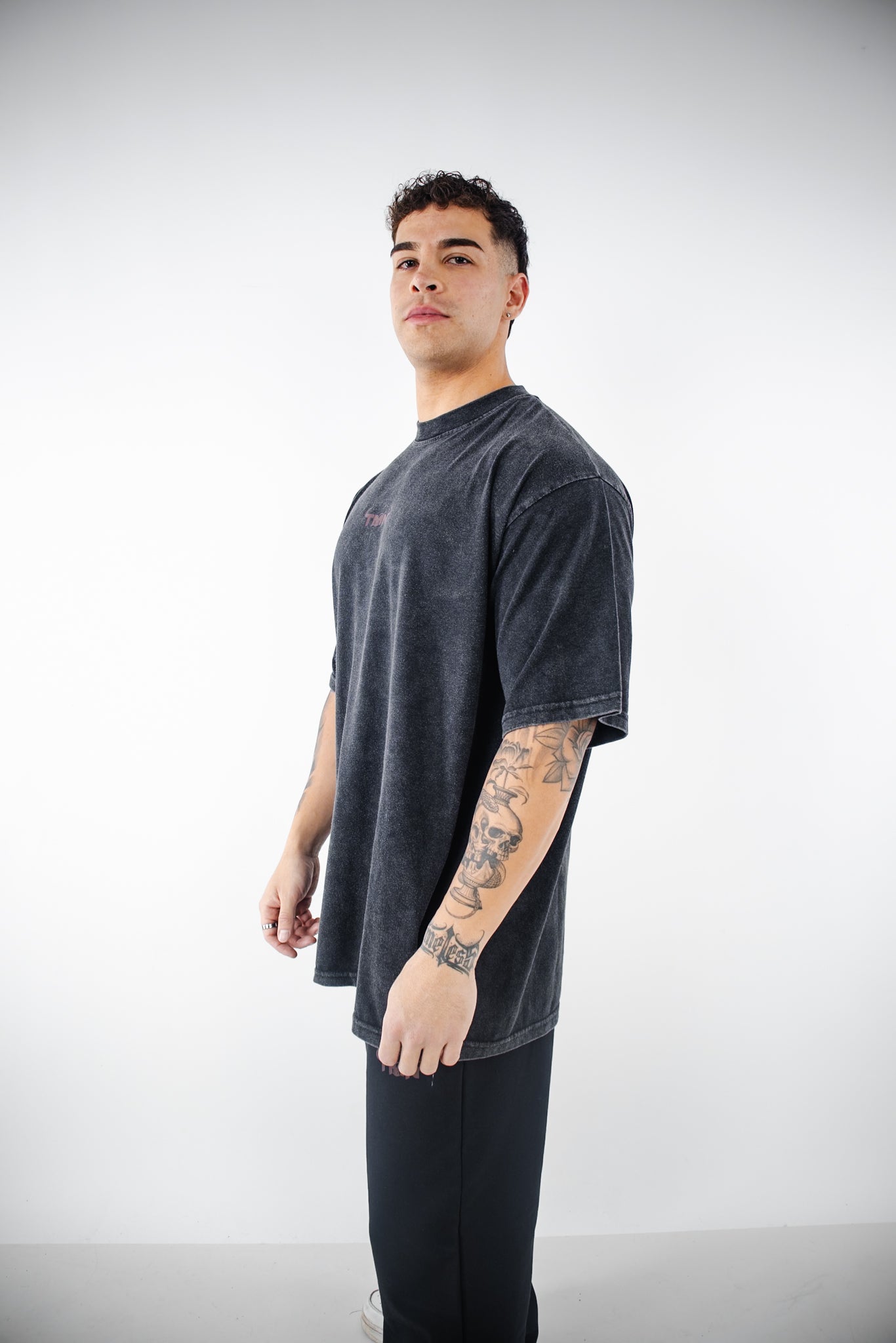 Polera PSM Esencial Acid Wash Hombre