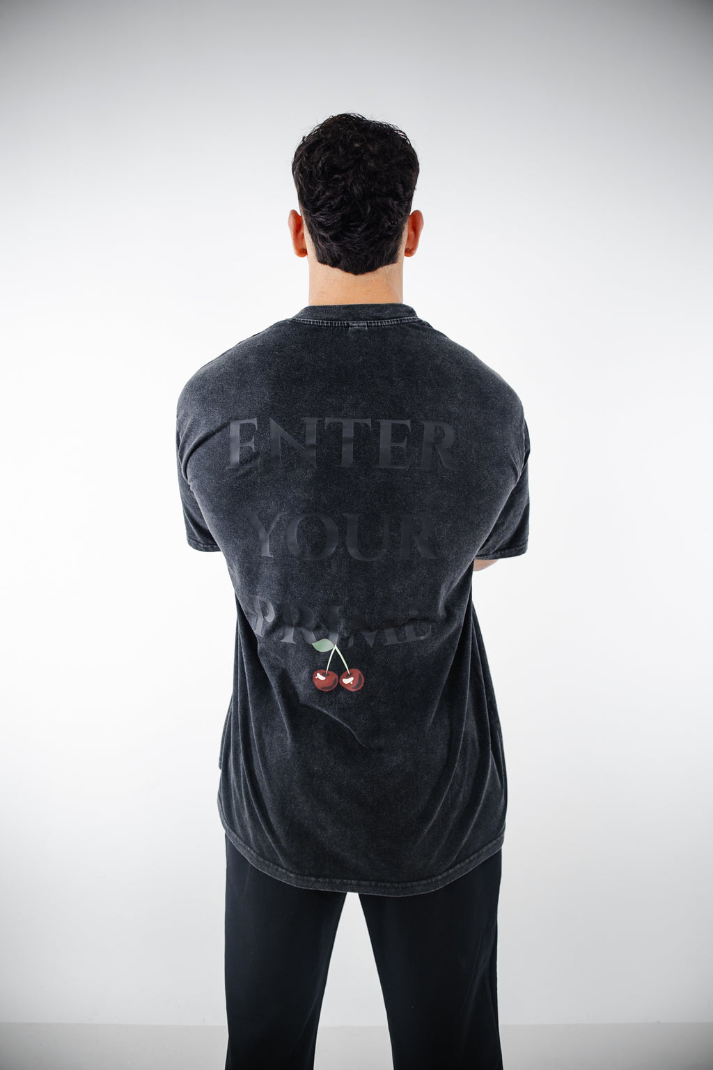 Polera PSM Esencial Acid Wash Hombre
