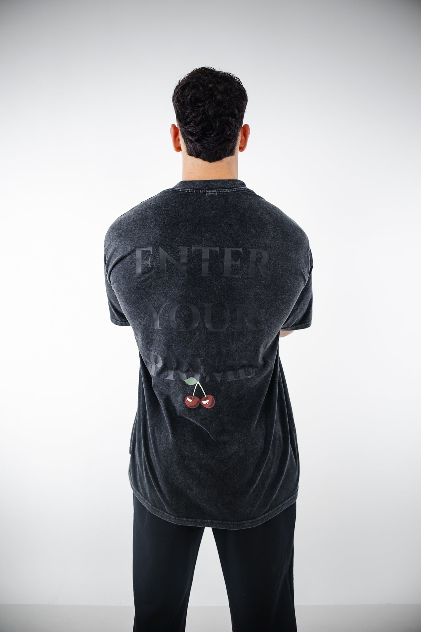 Polera PSM Esencial Acid Wash Hombre