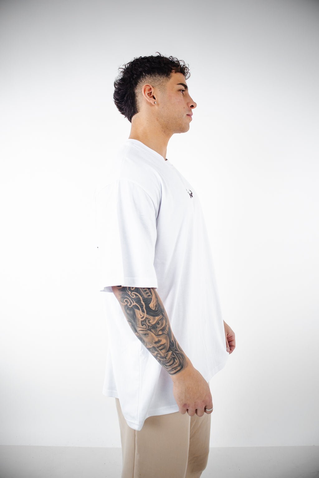 Polera Oversize PSM TMN Esencial - Blanca