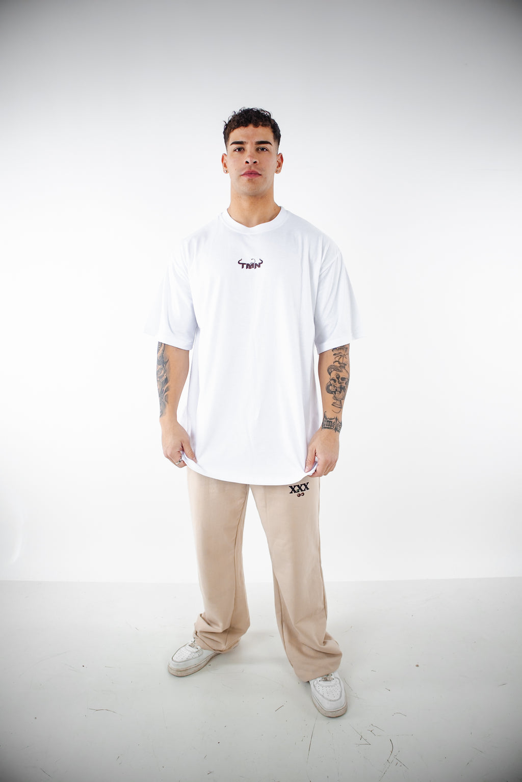 Polera Oversize PSM TMN Esencial - Blanca