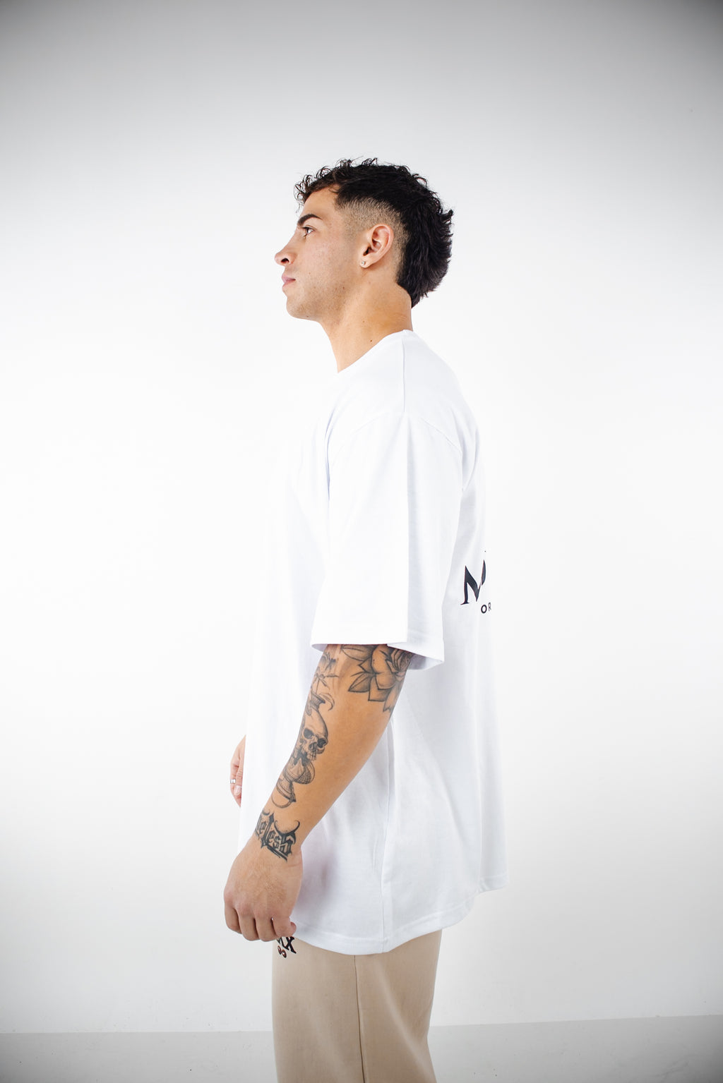 Polera Oversize PSM TMN Esencial - Blanca