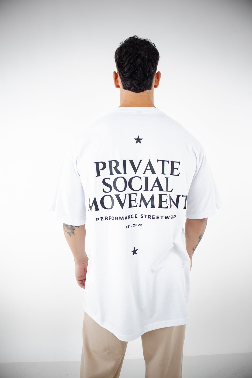 Polera PSM Esencial Blanca Hombre