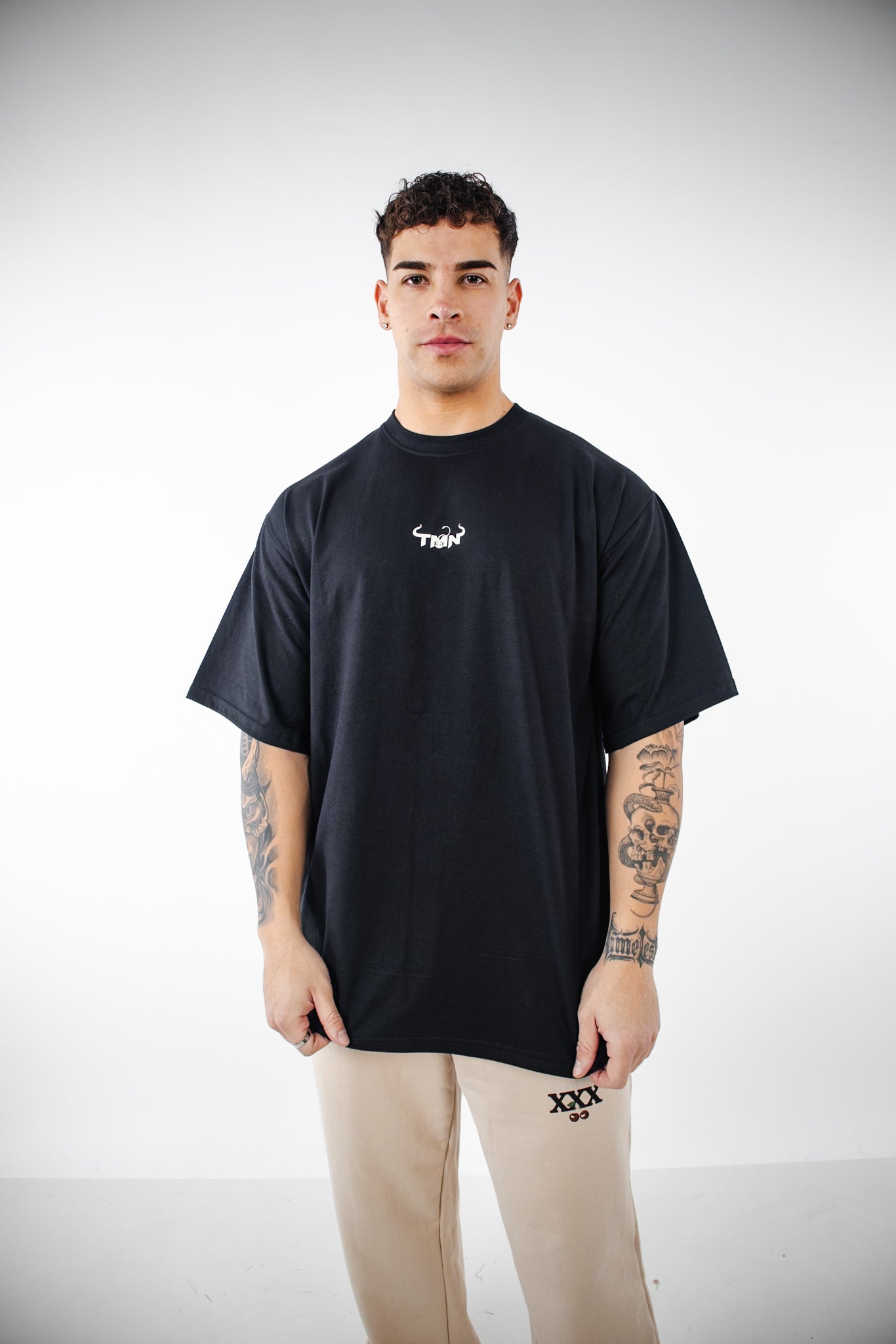 Polera PSM Esencial Negra Hombre