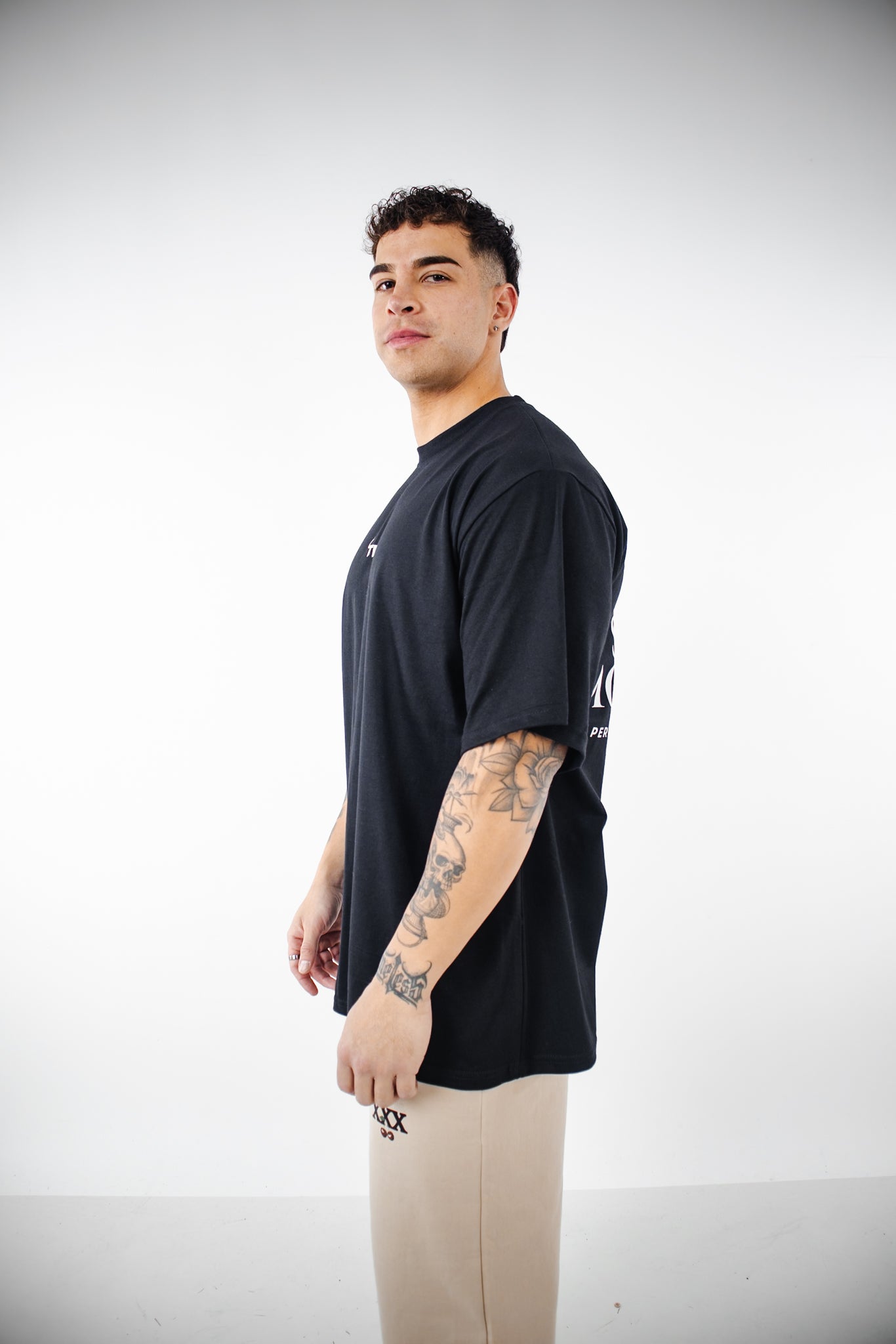 Polera Oversize PSM TMN Esencial - Negra