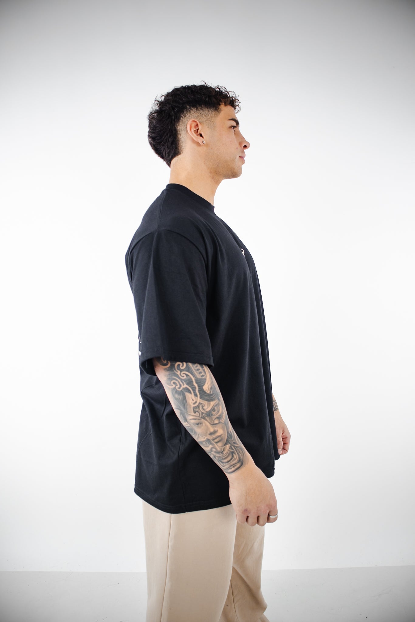 Polera Oversize PSM TMN Esencial - Negra