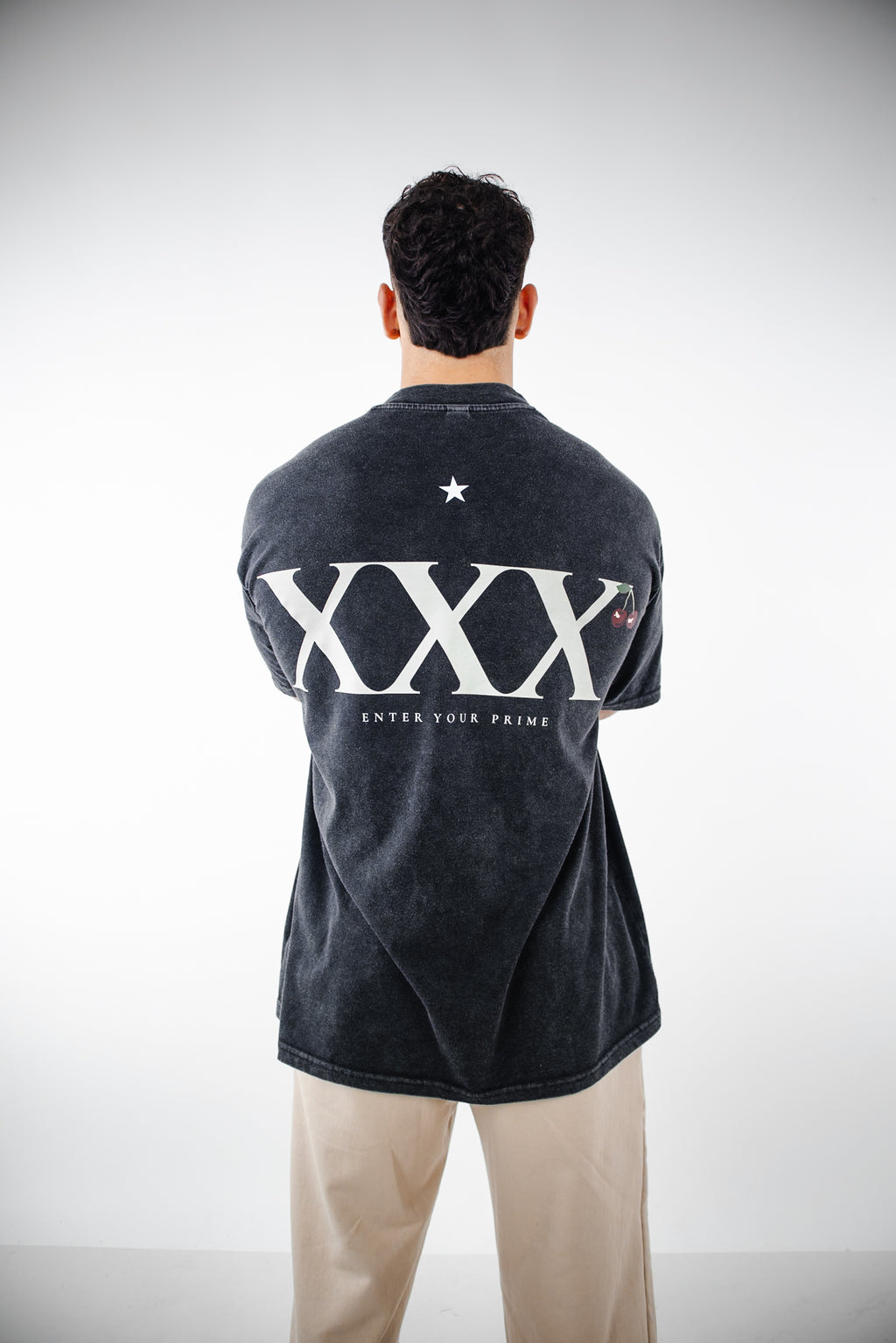 Polera XXX TMN Acid Wash Hombre