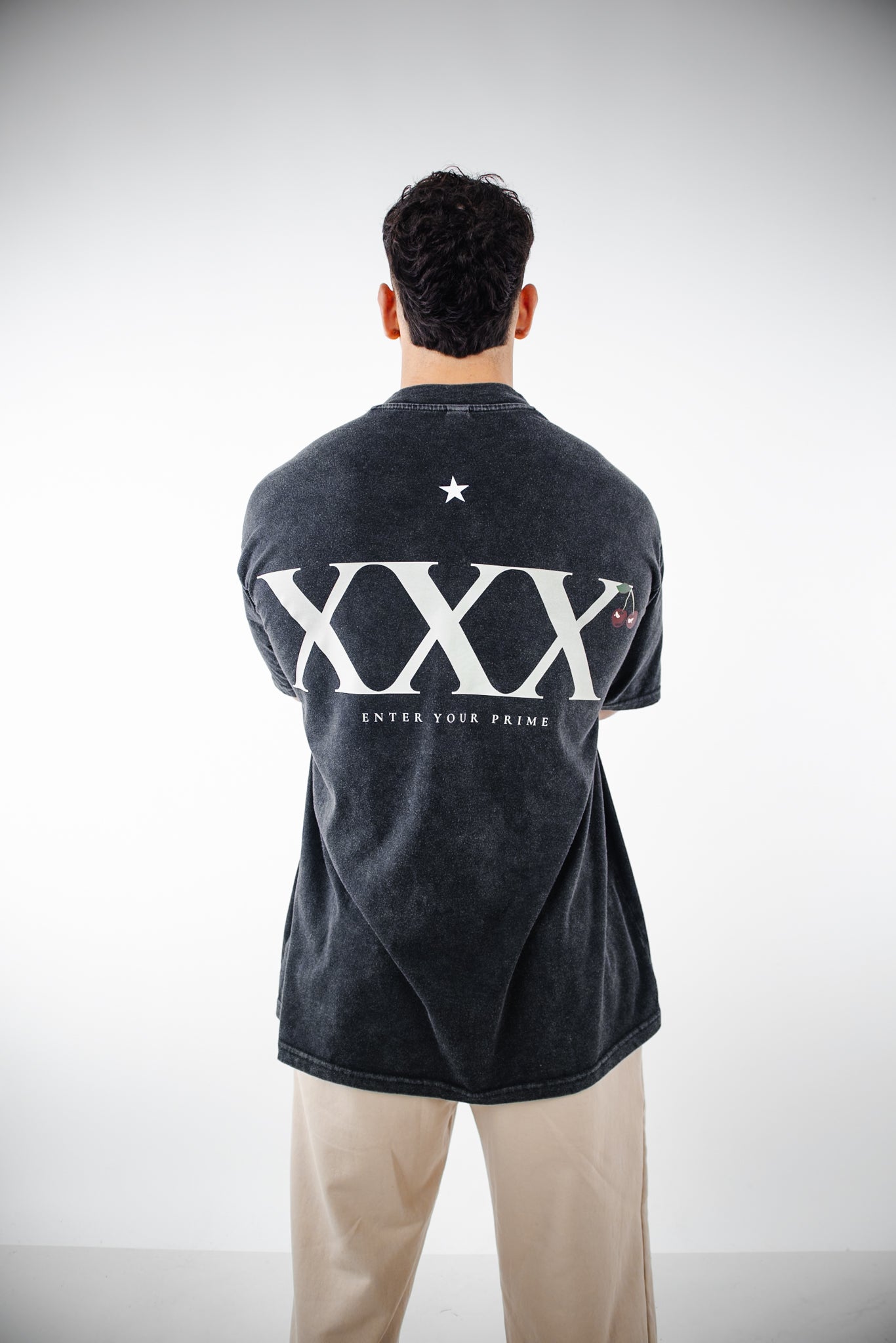 Polera XXX TMN Acid Wash Hombre