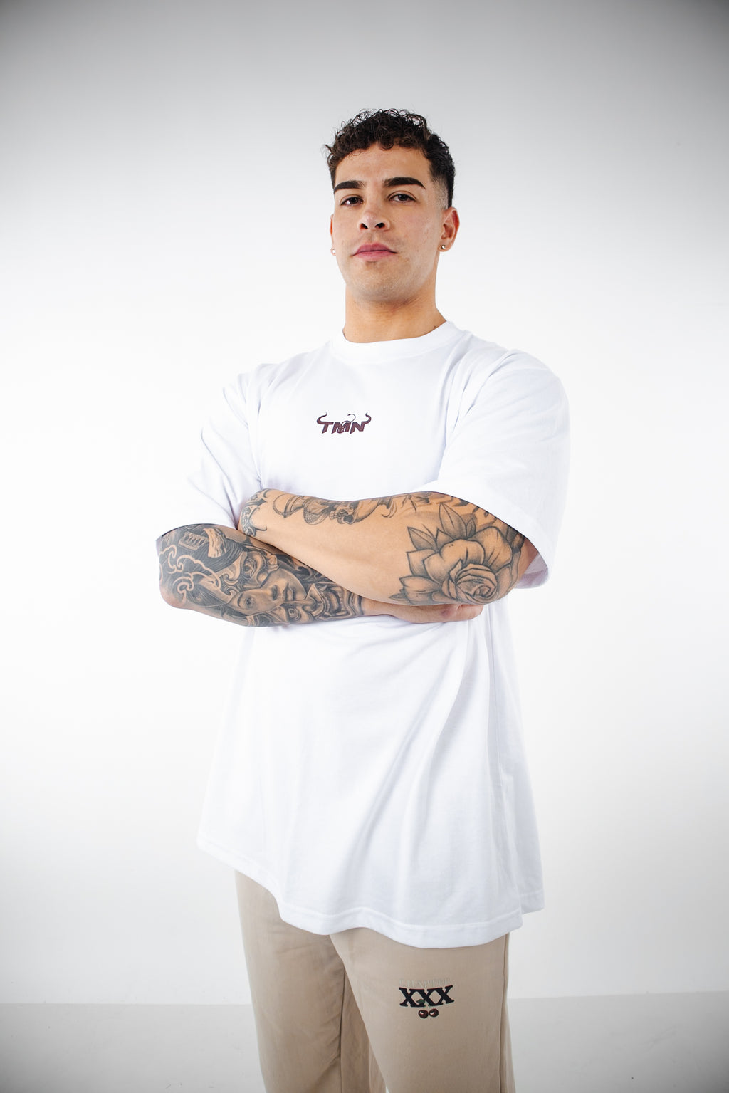 Polera XXX TMN Blanca Hombre