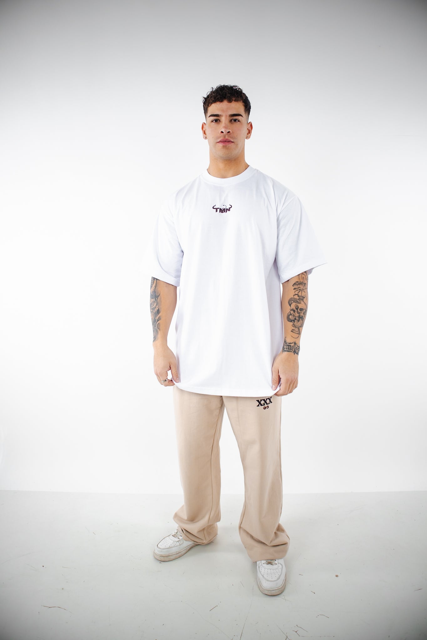 Polera Oversize XXX TMN - Blanca