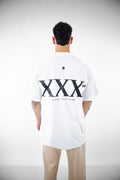 Polera XXX TMN Blanca Hombre