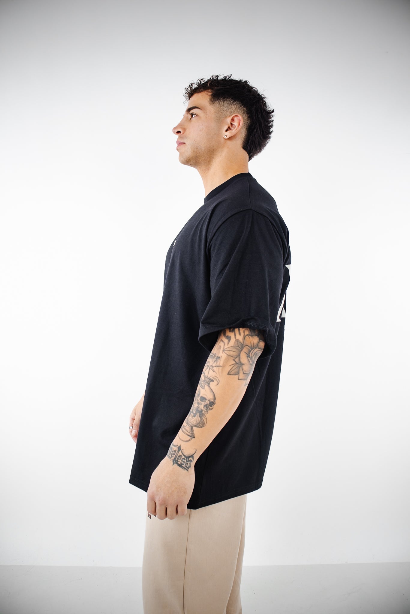 Polera XXX TMN Negra Hombre