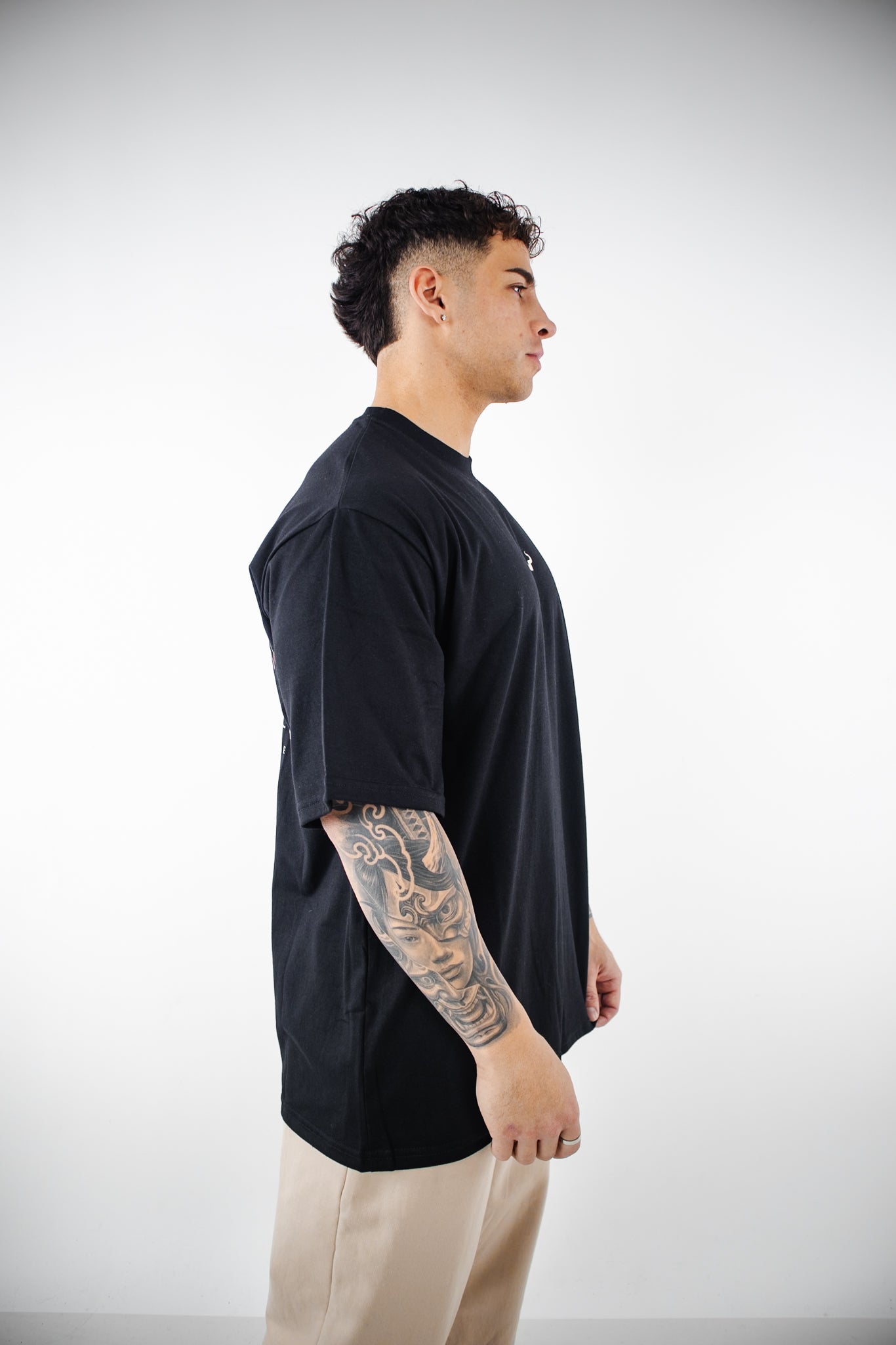 Polera XXX TMN Negra Hombre