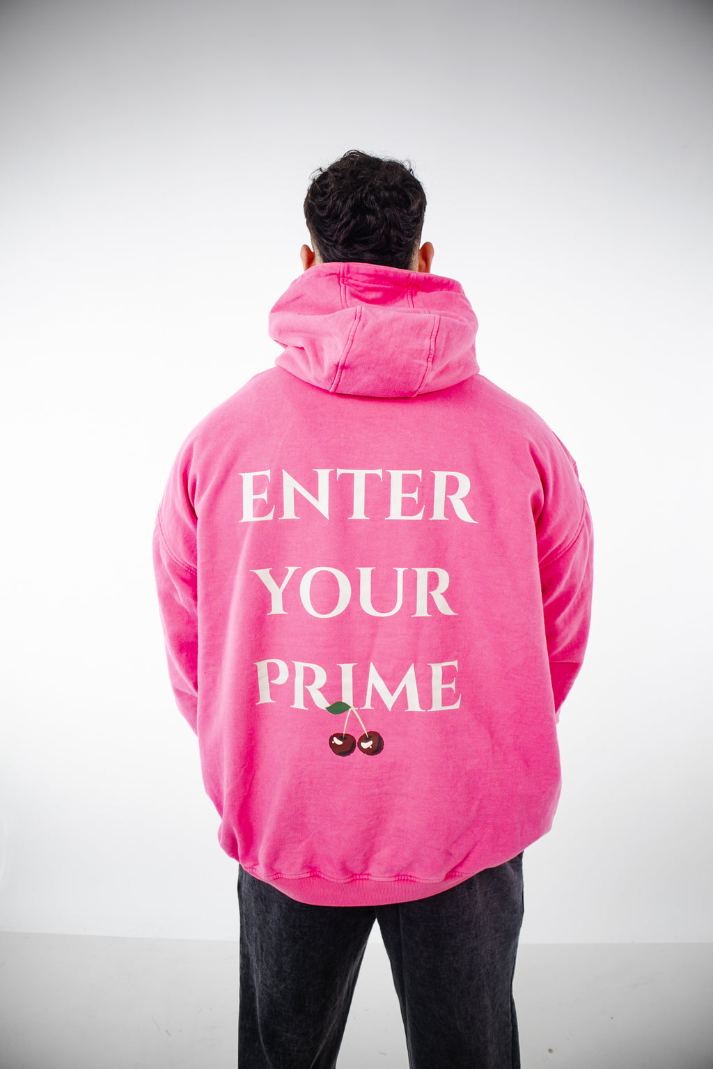 Polerón Oversize ENTER YOUR PRIME | Acid Rosa