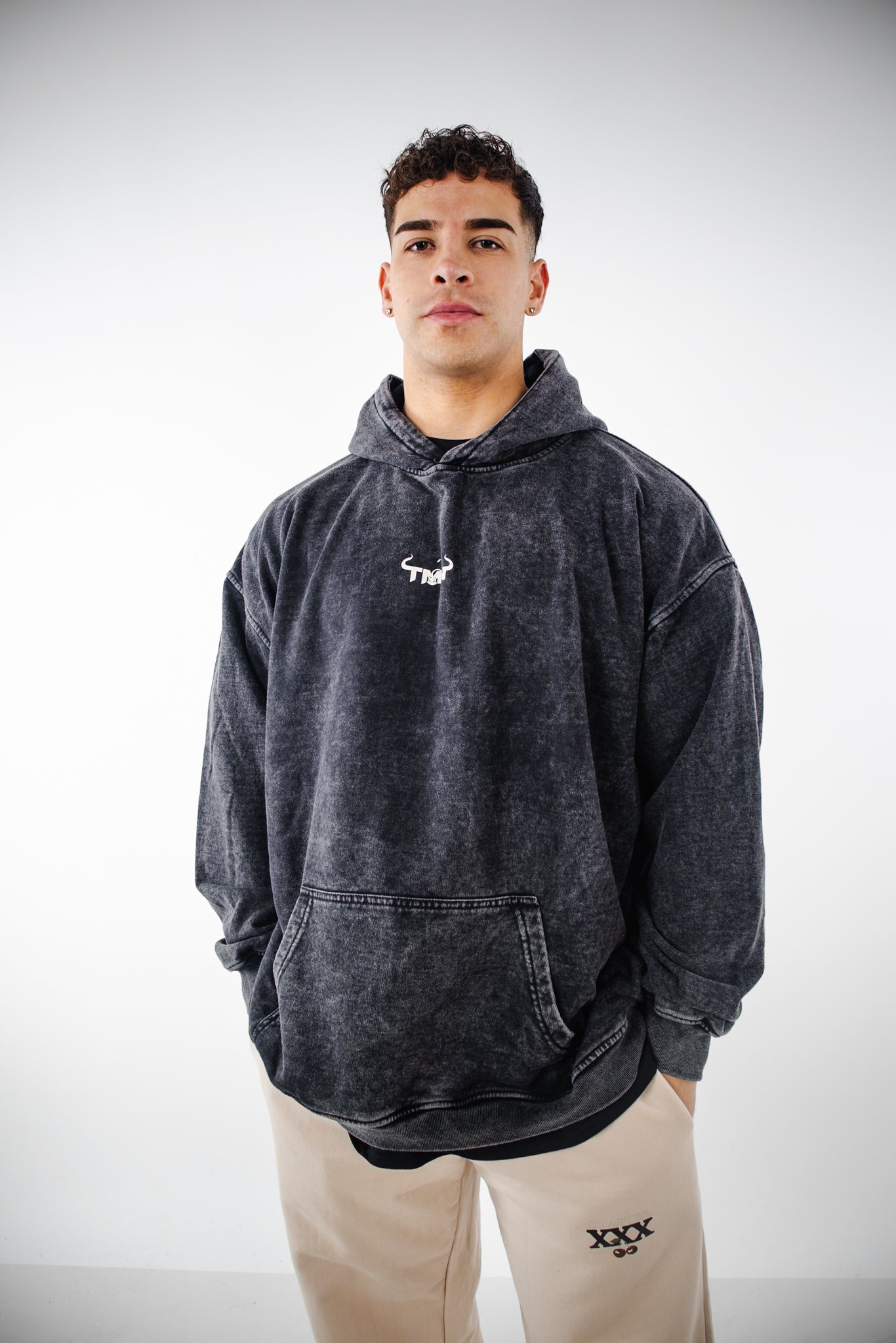 Polerón PSM Cherry Acid Wash Hombre