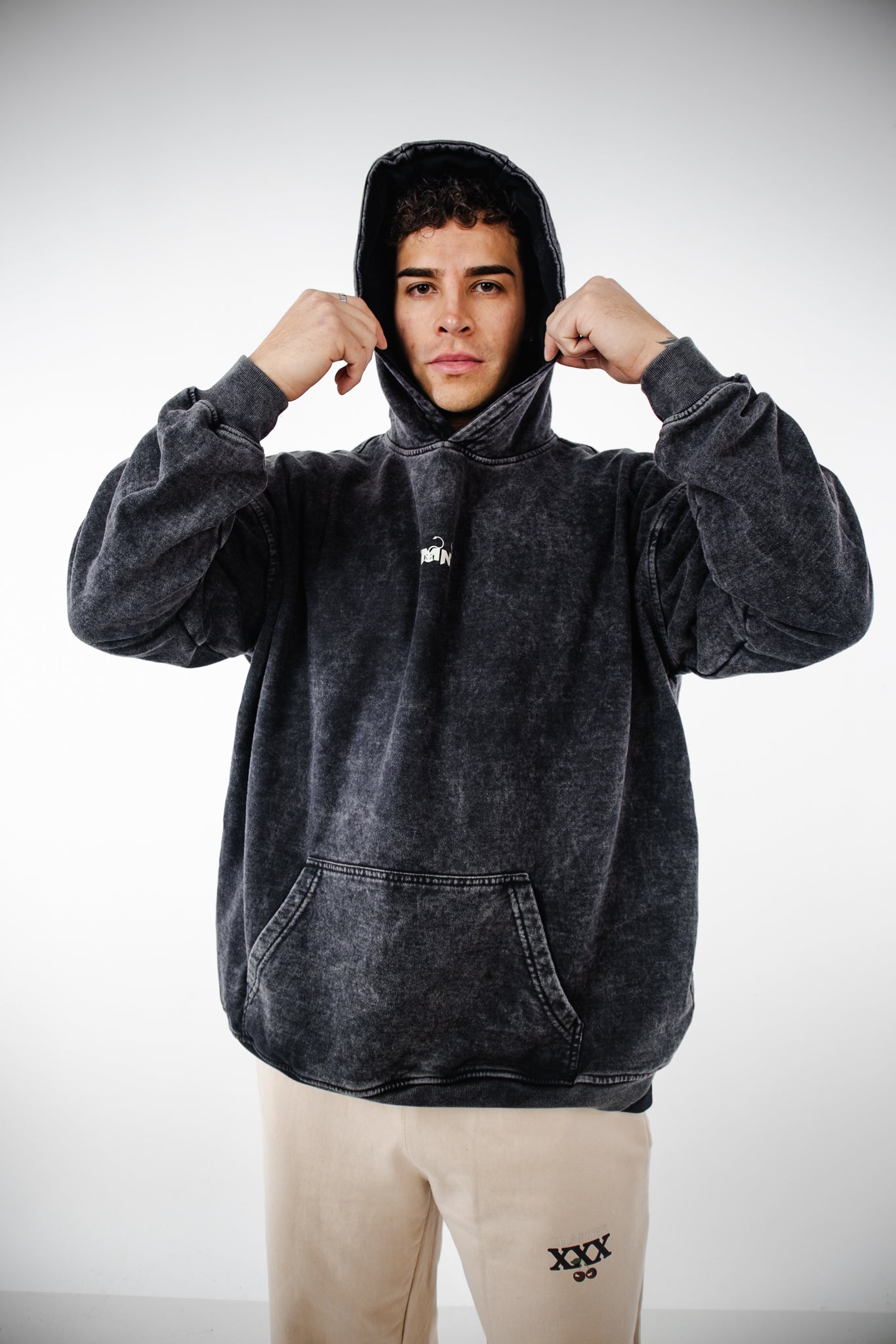 Polerón PSM Cherry Acid Wash Hombre