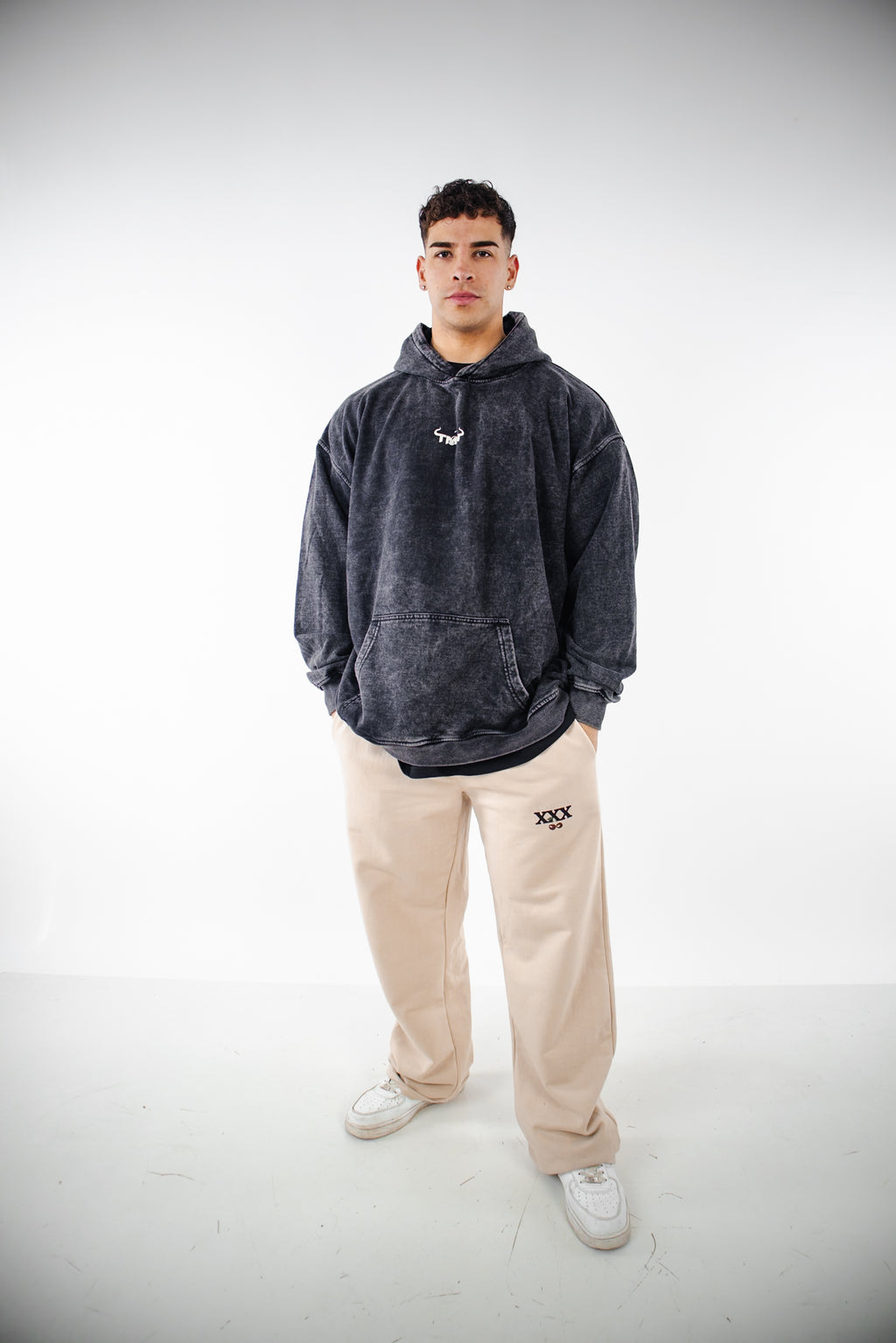 Polerón PSM Cherry Acid Wash Hombre