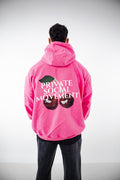 Polerón Oversize PSM TMN Cherry - Acid Wash rosa