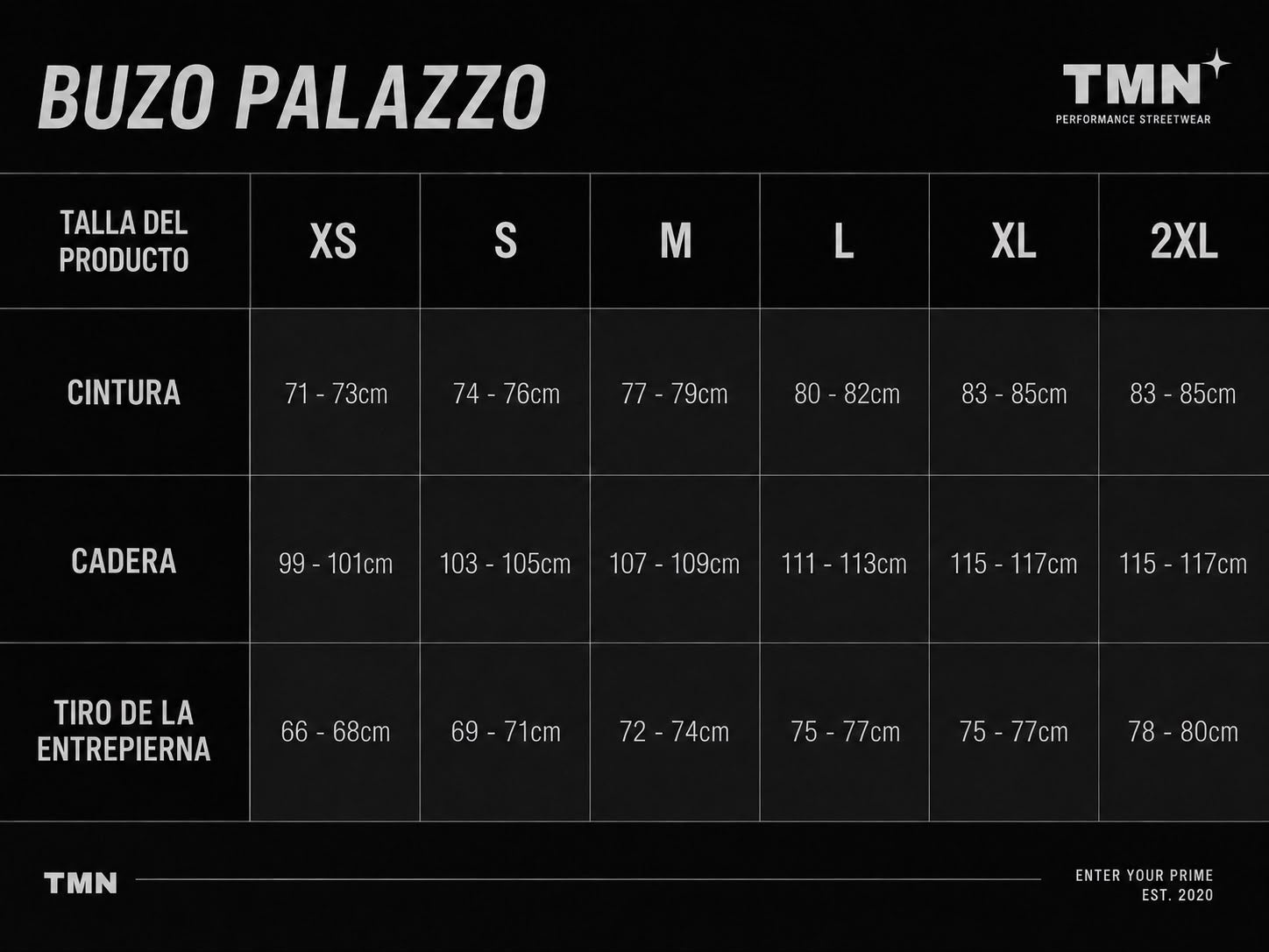 Buzo Palazzo - Negro