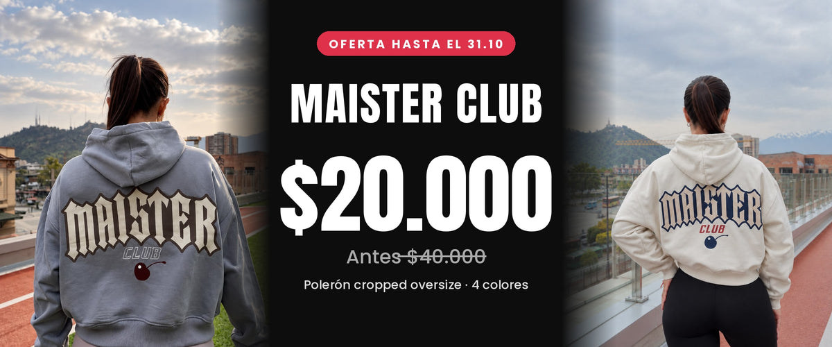 Oferta Maister Club polerones a $20.000