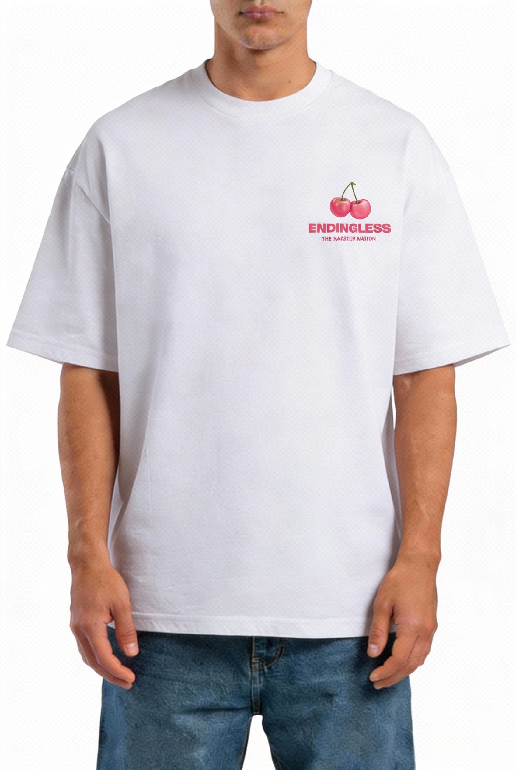 ENDINGLESS Gratitude Oversize Blanca